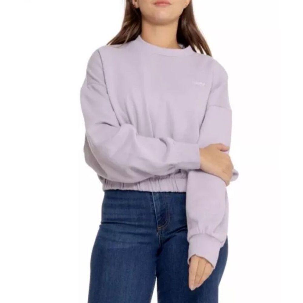 Levi's Sporty Cinch Sweatshirt Lavender Purple Women's XLarge Cotton‎ Crew NEW